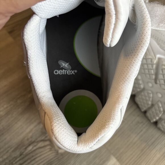 NEW Aetrex X926 White Double Strap Walker Shoes Women's 6.5 (MSRP $184) - Picture 5 of 12